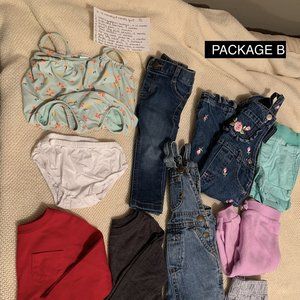 10 piece 6 - 18 month girls clothing Lot